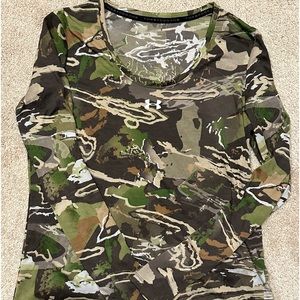 Nwot XL Womens under Armour, Threadbourne long sleeve top